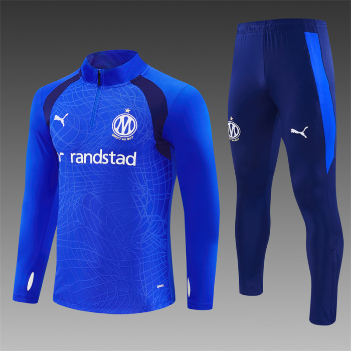 26/27 Marseille Adult training suit blue