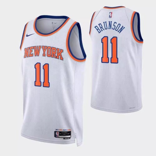 NBA New York Knicks BRUNSON #11 Basketball Jersey Final version