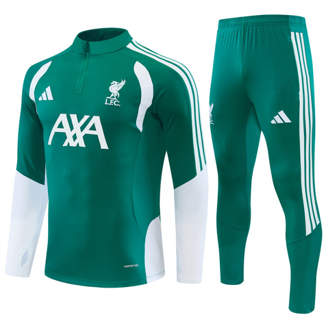 26/27 Liverpool kids training suit green