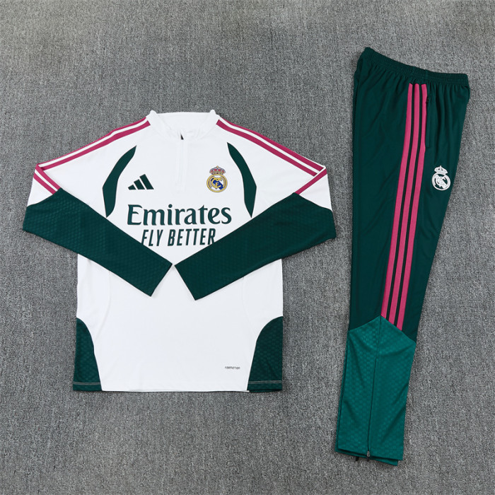 26/27 Real Madrid Kids training suit green
