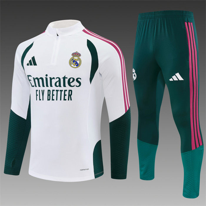 26/27 Real Madrid Adult training suit green