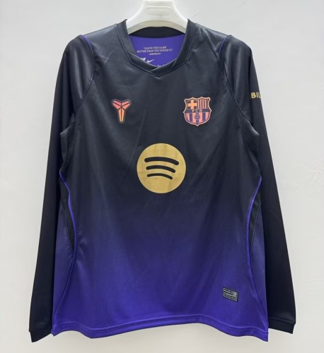 26/27 Barcelona Away long sleeves football Jersey