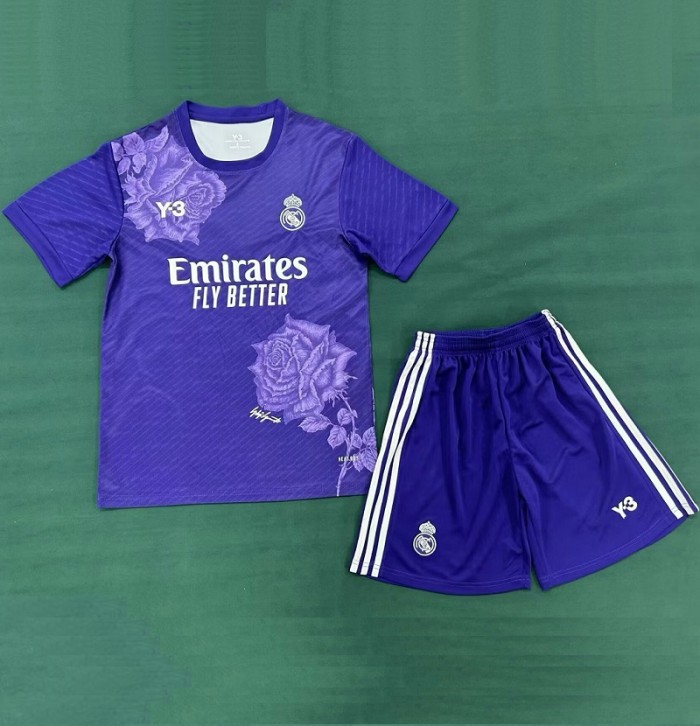 24/25 Real Madrid Y3-purple Adult set