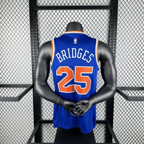 NBA New York Knicks BRIDGES #25 Basketball Jersey