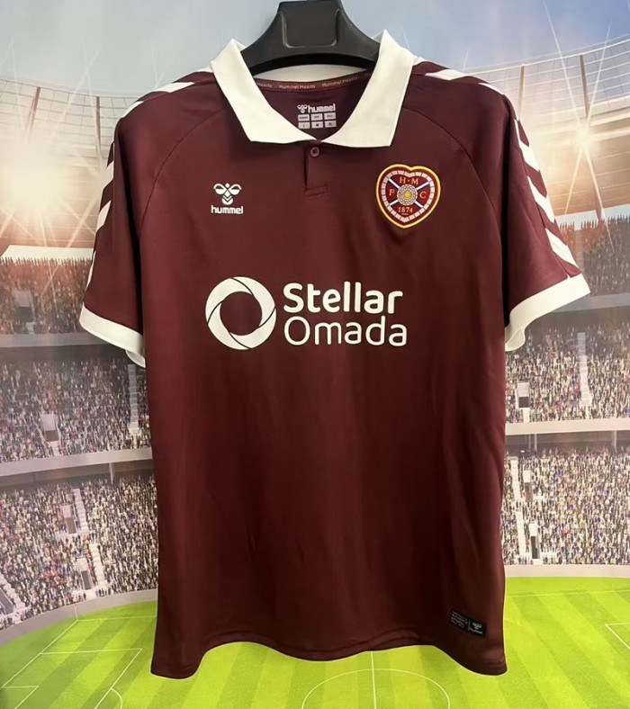 26/27 Heart home football jersey