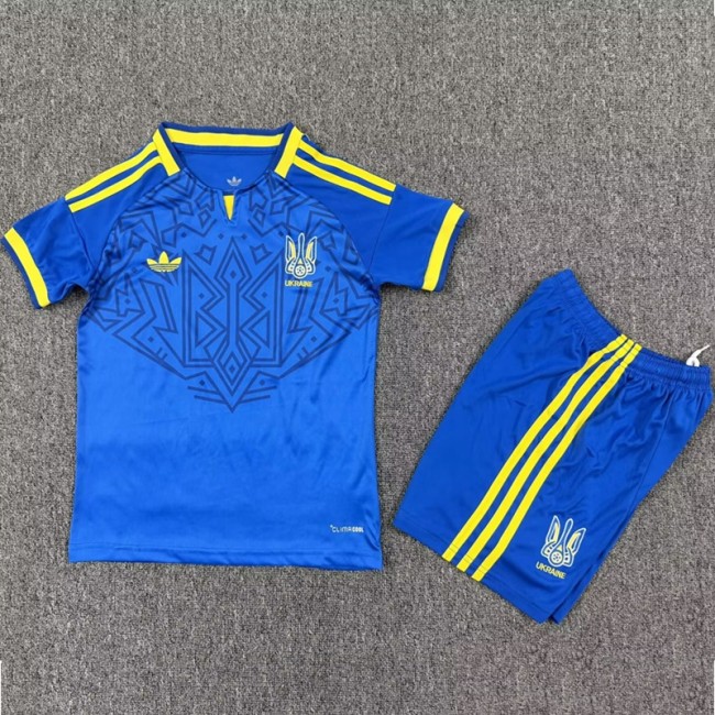 26/27 Ukraine Away kids kit