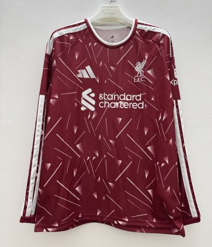 26/27 liverpool home football Jersey Long sleeves