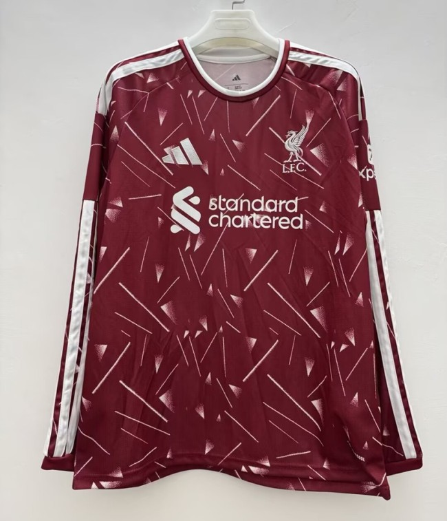 26/27 liverpool home football Jersey Long sleeves