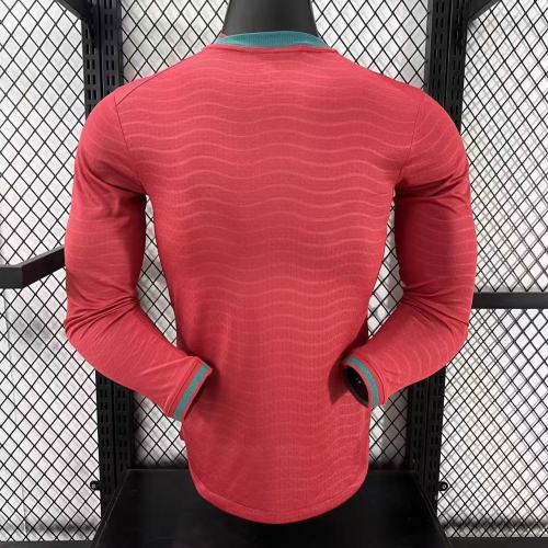 26/27 Portugal home Player Version football Jersey long sleeves