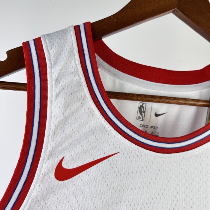 24 NBA Rockets City Edition #4 Green Basketball Jersey