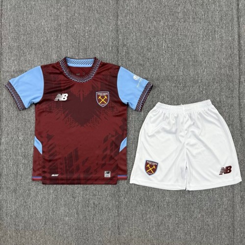 26/27 West Ham United home kids kit