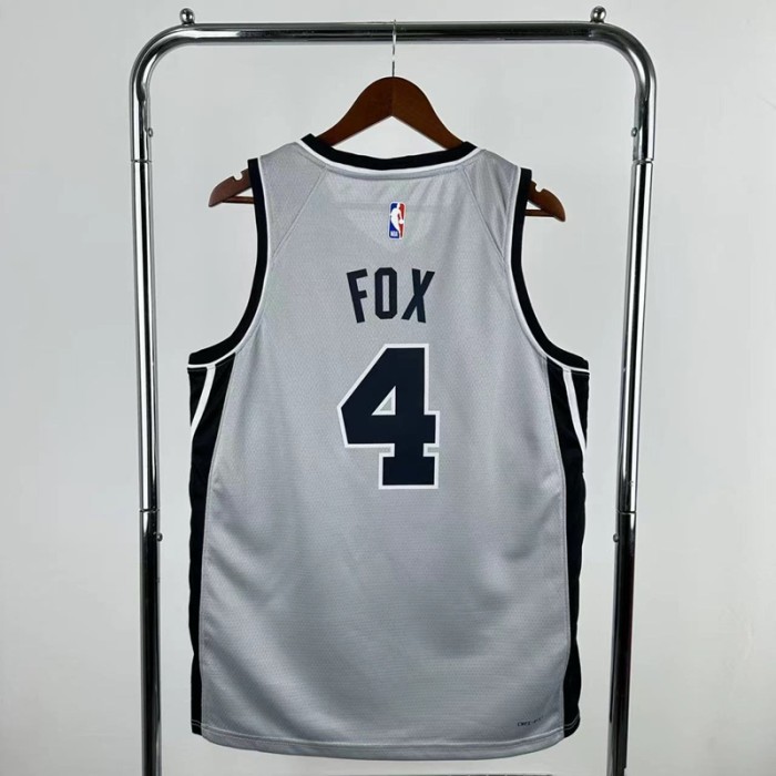 NBA San Antonio Spurs FOX #4 Basketball Jersey