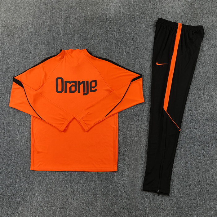 26/27 Netherlands kids training suit orange