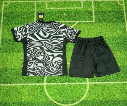 26/27 Brazil goalkeeper kids kit black