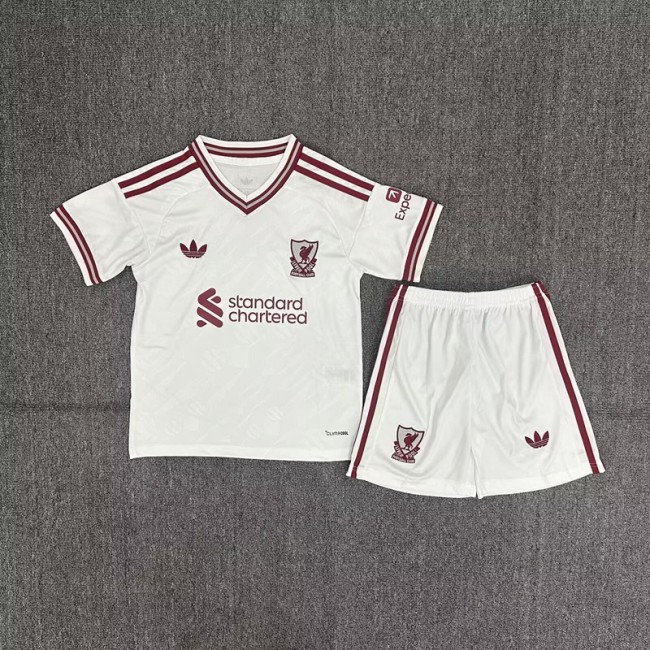 26/27 liverpool Away kids kit