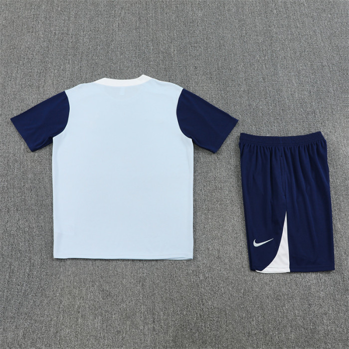 25/26 Tottenham Hotspur kids Short sleeve training suit grey