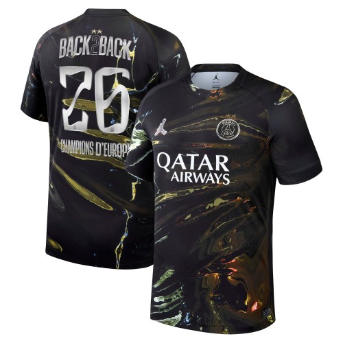 25/26 PSG Paris fourth Champions football jersey