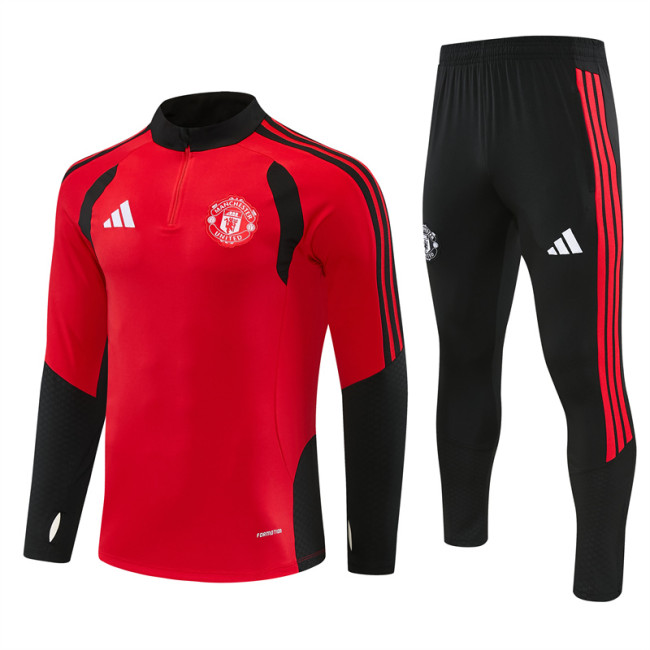 26/27 Manchester United kids training suit red