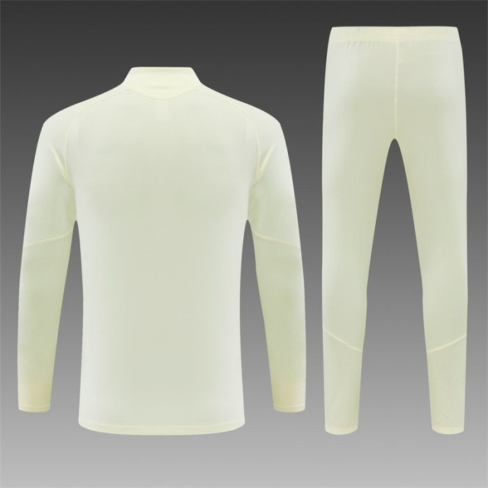 26/27 Real Madrid Adult training suit beige