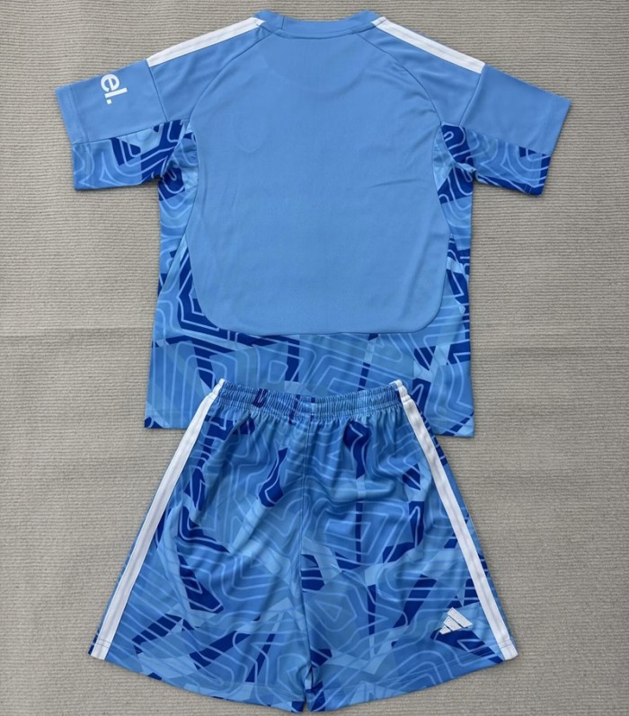 26/27 Arsenal goalkeeper Kids kit blue