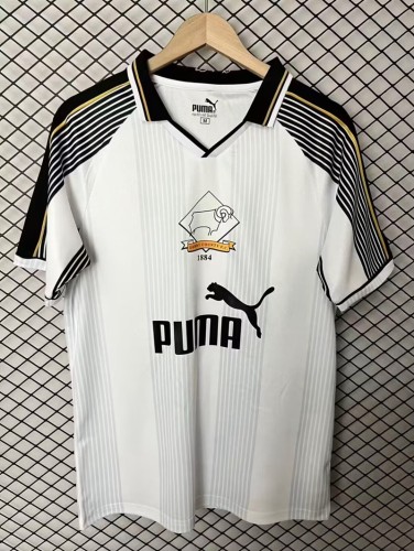 Retro 95/96 Derby County home football Jersey