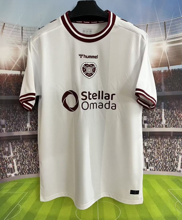 26/27 Heart Away football jersey