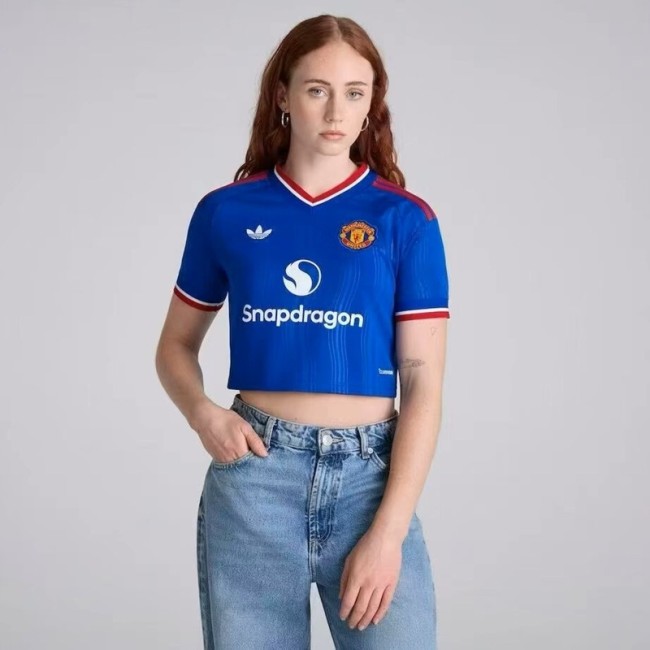 26/27 Manchester United Away women's short football Jersey