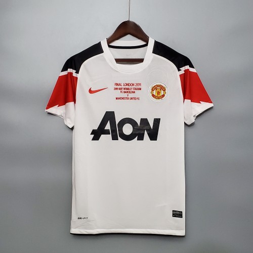 Retro 10/11 M-U in the Champions League version away