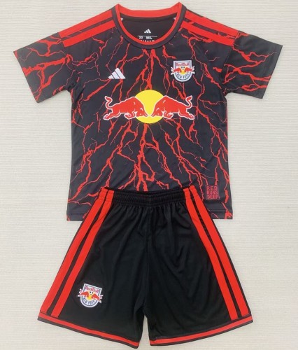 26/27 New York Red Bulls home kids kit