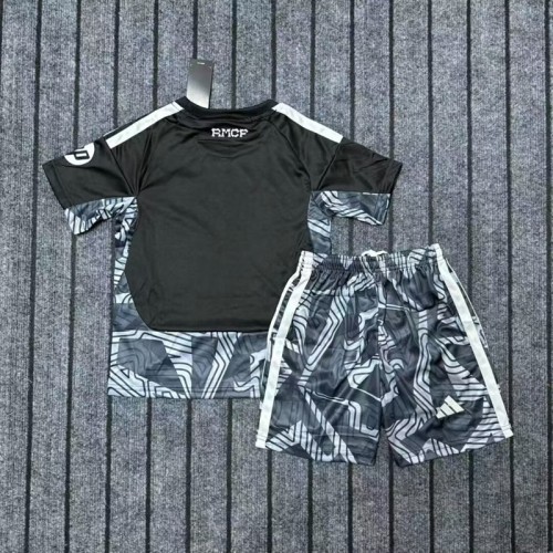 26/27 Real Madrid goalkeeper kids kit black