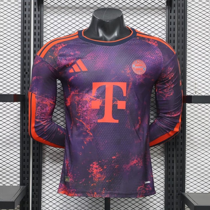26/27 bayern munich third Player Version long sleeves