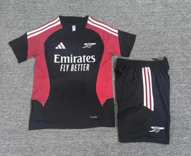 26/27 Arsenal Short sleeve training Adult suit black