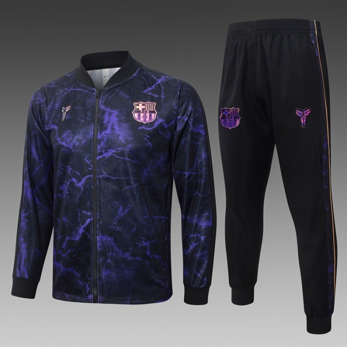 26/27 Barcelona Adult jacket black Purple