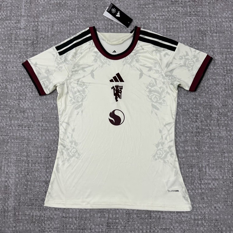 26/27 Manchester United third women's short football Jersey