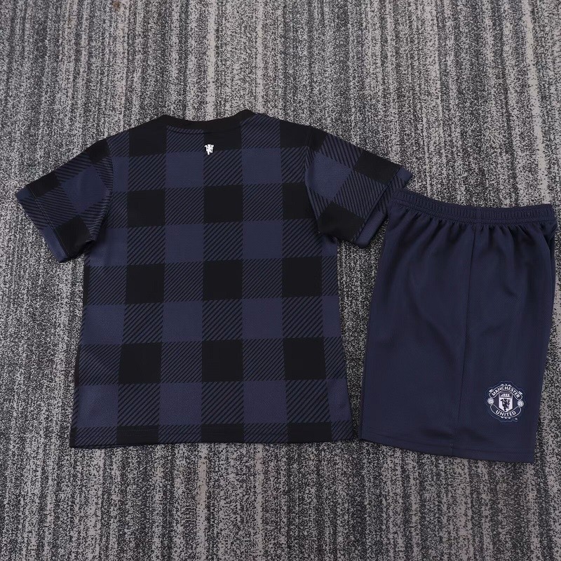 Retro 13/14 Manchester United Away kids kit