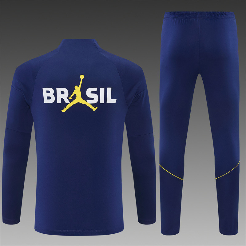 26/27 Brazil Jordan Adult training suit Royal Blue