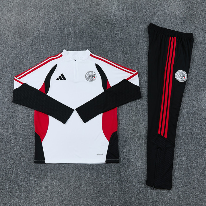 26/27 Ajax kids training suit white