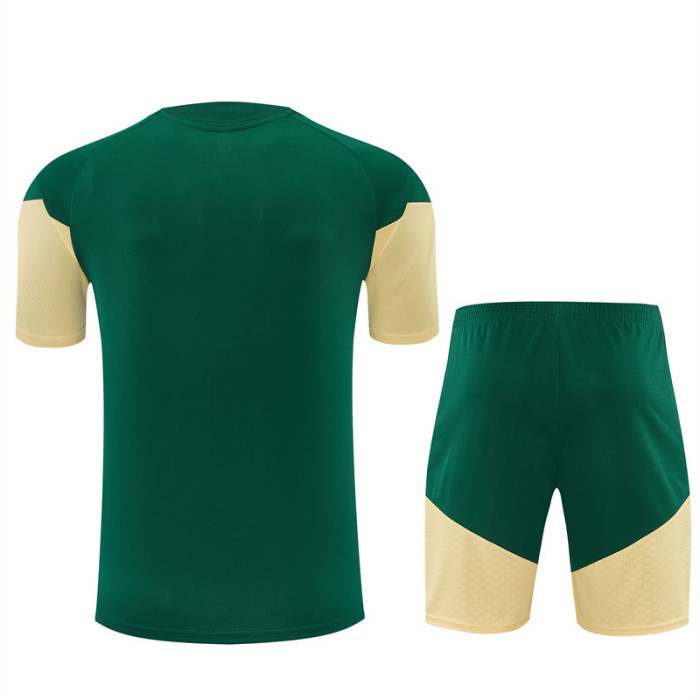 26/27 Real Madrid kids Short sleeve training suit green