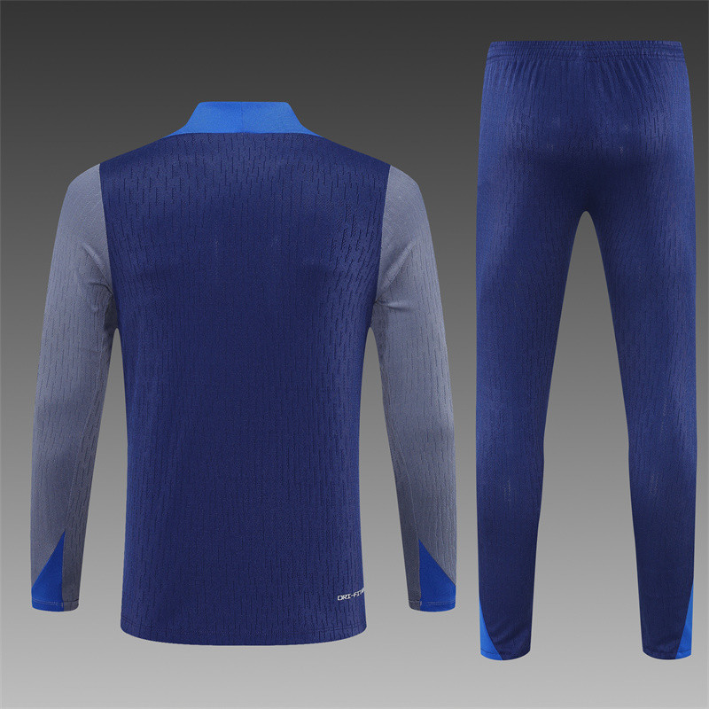 25/26 PSG kids training suit Blue