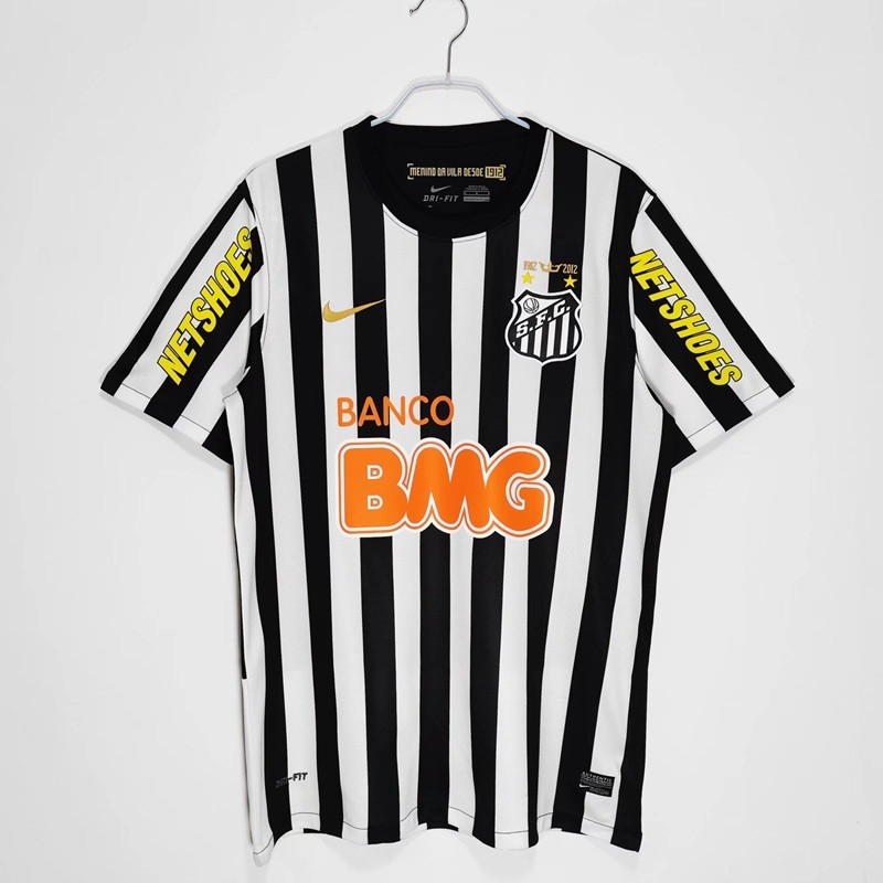 Retro 2013 Santos Away football Jersey