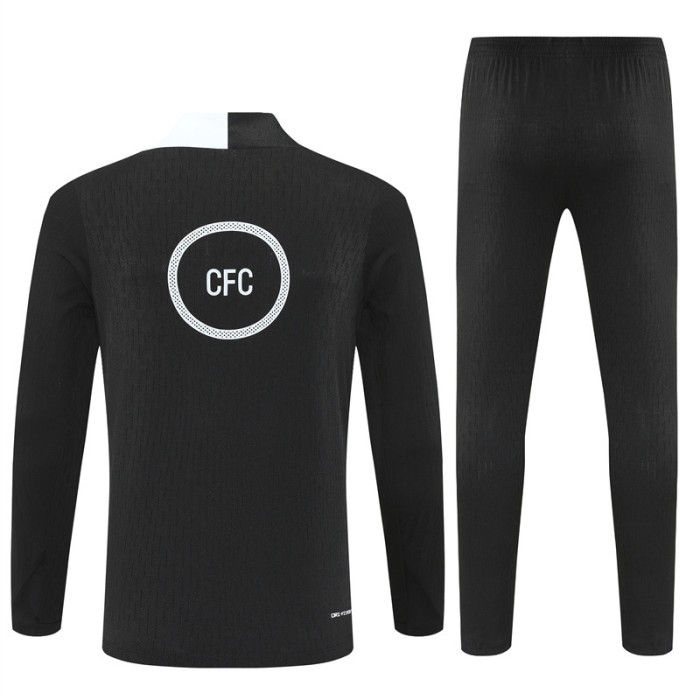 25/26 Chelsea kids training suit black