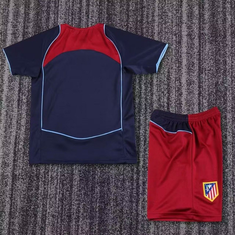 Retro 04/05 Atletico Madrid Away kids kit
