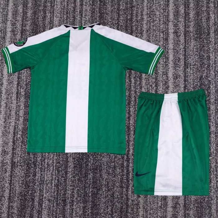 Retro 1996 Nigeria home kids kit