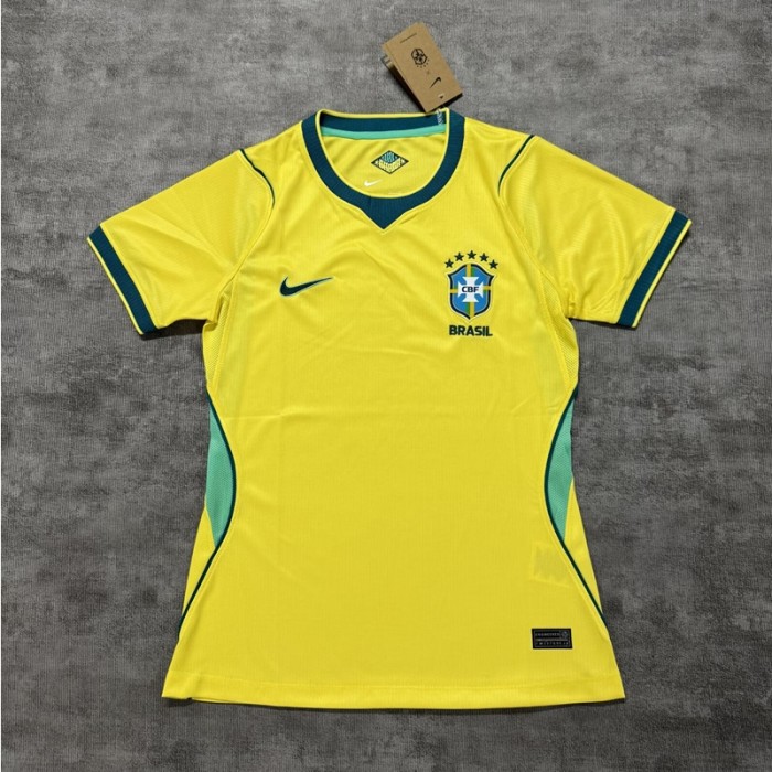 2026 Brazil home Women's football jersey