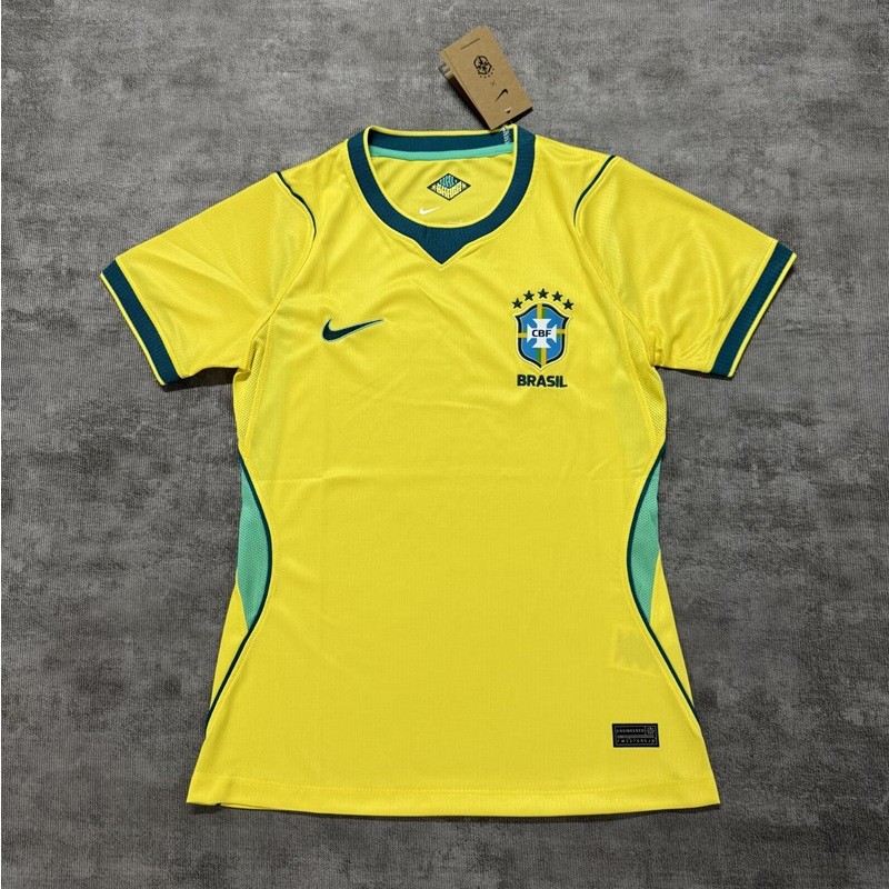 2026 Brazil home Women's football jersey