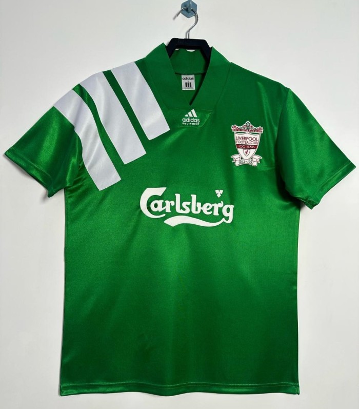 Retro 92/93 Liverpool away football shirt