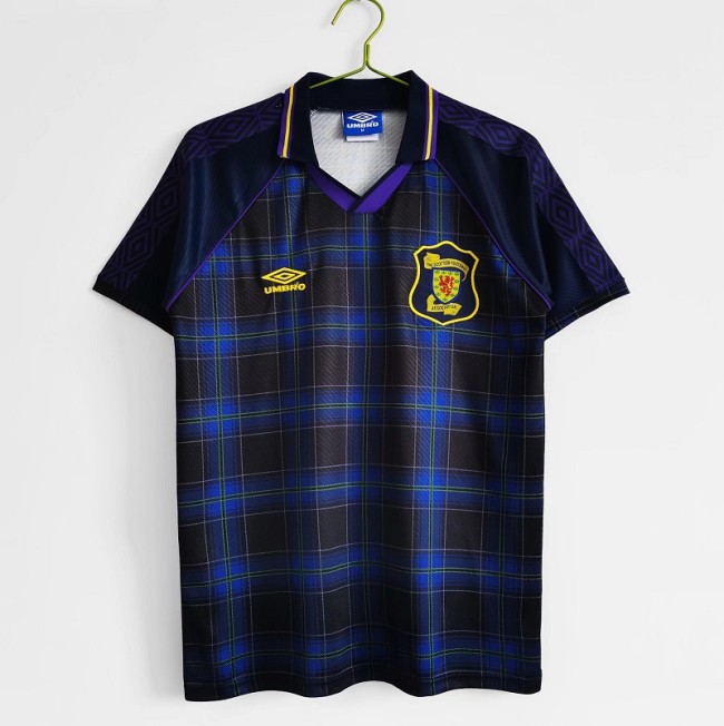 Retro 94/96 Scotland home football jersey