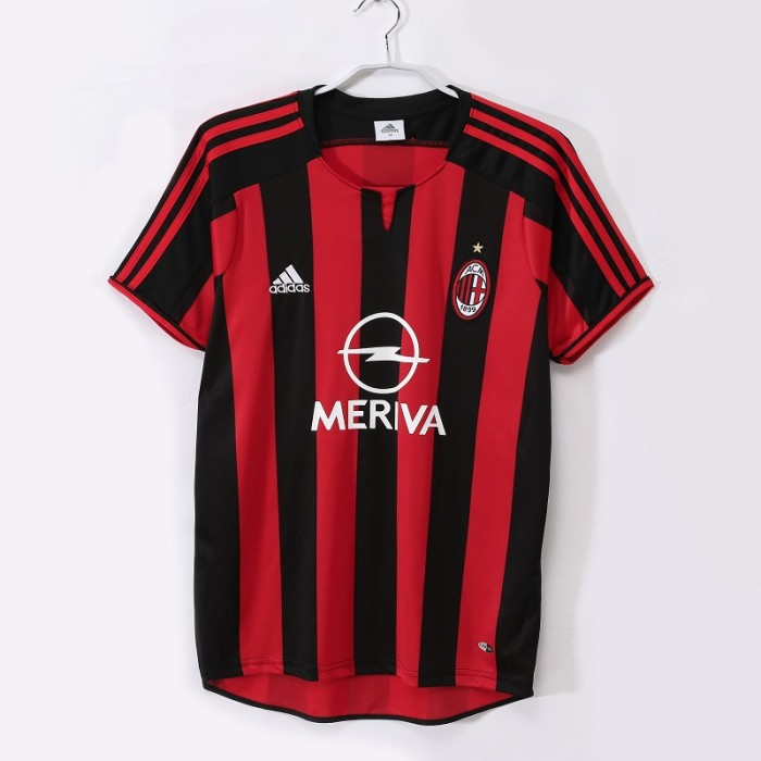 Retro 03/04 AC Milan home