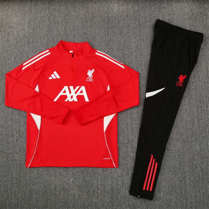 25/26 Liverpool kids training suit red