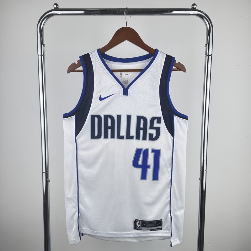 NBA Dallas Mavericks #41 NOWITZKI Basketball Jersey